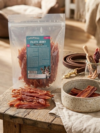 Filety jerky z piersią kaczki-500g