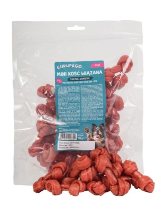 Mini kość wiązana z kaczką i jagnięciną-500g