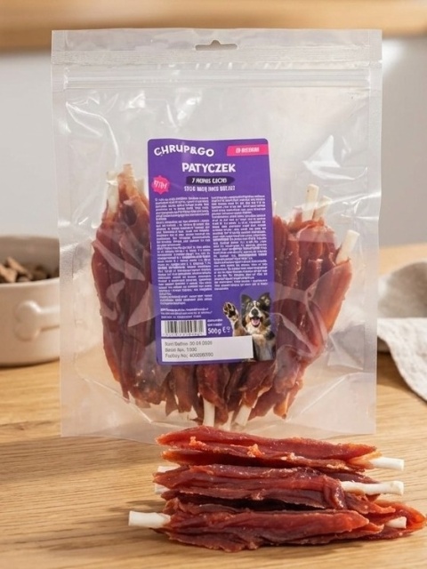 Patyczek z piersią kaczki-500g